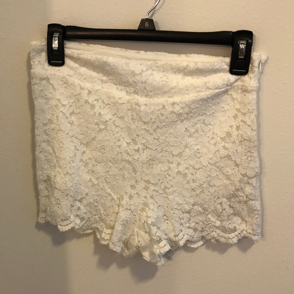 Free people lace shorts